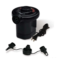 Bomba de ar elétrica Quick Fill 220V pequena preta Intex Menor preço em Bomba de ar elétrica Quick Fill 220V pequena preta Intex