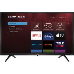 Smart TV 43" Led Semp Roku R5500 FHD Wifi Dual Band 3 HDMI 1 USB com Controle por Aplicativo é boa?