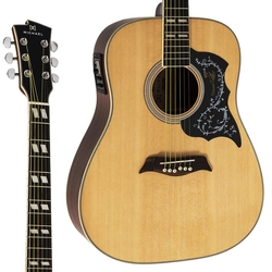 Violão Folk Michael VM925 ST Natural Fosco Menor preço em Violão Folk Michael VM925 ST Natural Fosco