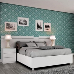 Conjunto Cama Casal e Cabeceira Extensível 2 Criados Mudos Móveis Branco é boa?