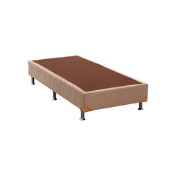 Base Cama Box Camurça Bege Solteiro (88x188x23) Ortobom Menor preço em Base Cama Box Camurça Bege Solteiro (88x188x23) Ortobom