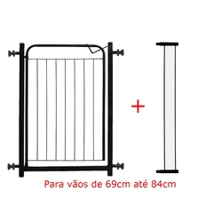 Grade Portão Proteção Pet Útil Cachorro 79 A 84 Cm Criança Cães Preto é boa?