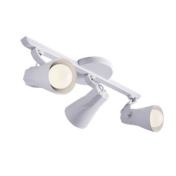 Spot Trilho Octa 3 Branco Startec Menor preço em Spot Trilho Octa 3 Branco Startec