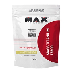 Mass Titanium 17500 1,4kg (Refil) Leite Condesado é boa?
