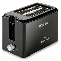 Torradeira Mondial Due Black T-05 Menor preço em Torradeira Mondial Due Black T-05