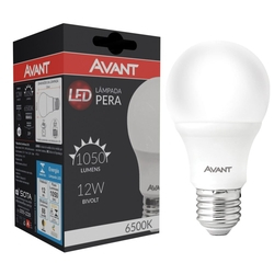 Kit 10 Lâmpada Led 12w Bulbo E27 6500k Branco Frio Menor preço em Kit 10 Lâmpada Led 12w Bulbo E27 6500k Branco Frio
