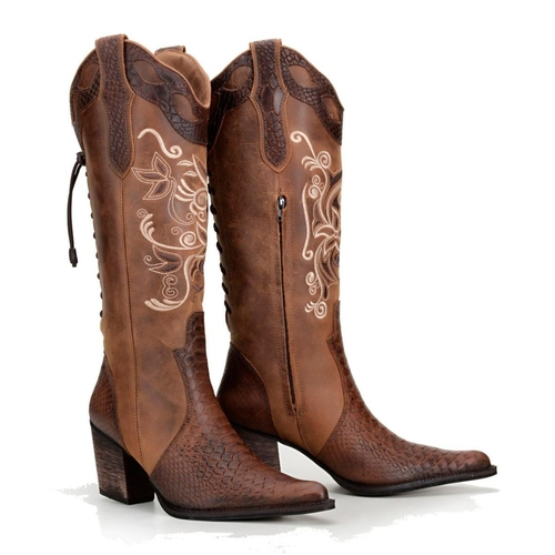 bota texana feminina americanas