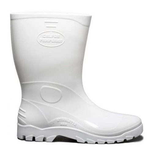 bota de segurança branca