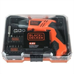 Parafusadeira À Bateria 4,8v Com Kit 16 Peças Bivolt Kc4815k-BR Black & Decker Menor preço em Parafusadeira À Bateria 4,8v Com Kit 16 Peças Bivolt Kc4815k-BR Black & Decker