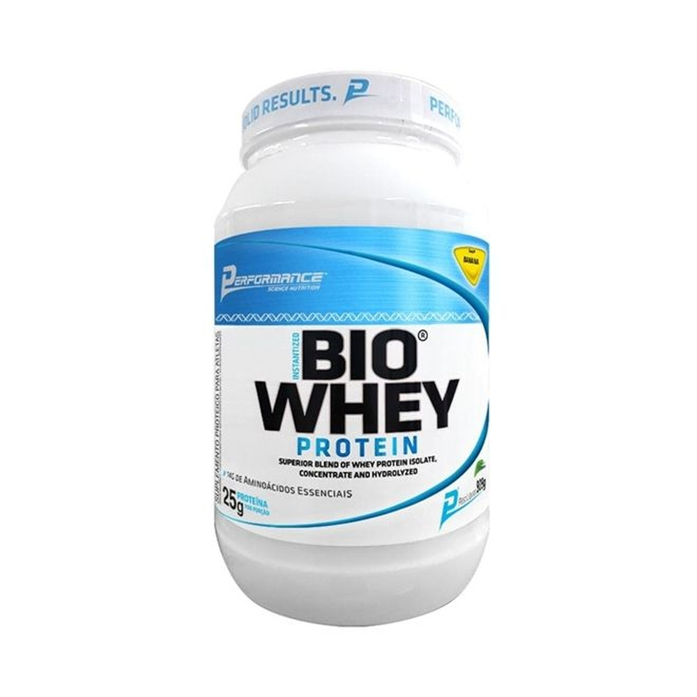 Bio Whey Protein Performance 909g Banana No Shoptime