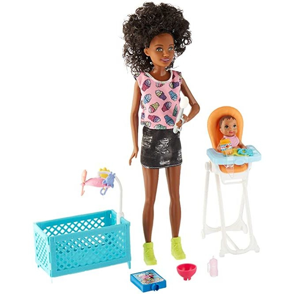 Barbie babysitter hot sale doll