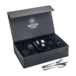 Faqueiro 48 Pcs De Aco Wolff Inox Pisa Caixa De Papelao é boa?