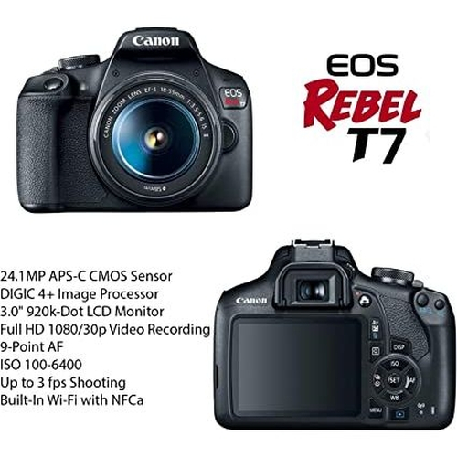 canon t7 package
