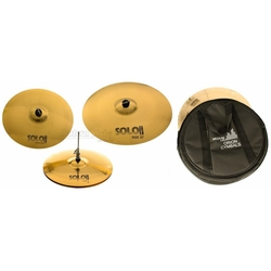 Kit de Pratos Orion Solo Pro 10 SP70 Medium Set c/ Crash 16¨, Hihat 14¨, Ride 20¨ e Bag Menor preço em Kit de Pratos Orion Solo Pro 10 SP70 Medium Set c/ Crash 16¨, Hihat 14¨, Ride 20¨ e Bag