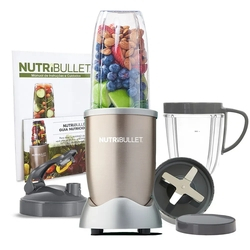 Extrator de Nutrientes NutriBullet 900W - Champagne - 9 Itens Menor preço em Extrator de Nutrientes NutriBullet 900W - Champagne - 9 Itens