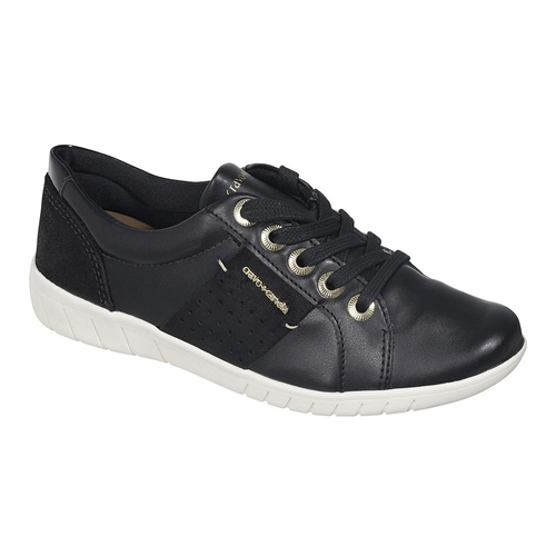 tenis preto feminino cravo e canela