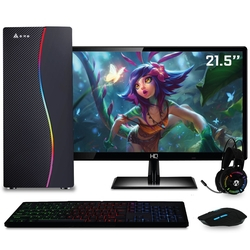 PC Gamer Completo Roda Tudo AMD A6 3.8GHZ Placa de vídeo Radeon R5 2GB HD 1TB 8GB Monitor LED FullHD HDMI 21.5" EasyPC é boa?