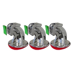 Kit C/3 Prendedor/trava Porta Magnético Abs Easyfix Cromado Menor preço em Kit C/3 Prendedor/trava Porta Magnético Abs Easyfix Cromado