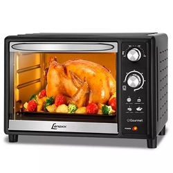 Forno Elétrico Lenoxx Gourmet 36 Litrros 127V Aço em Inox- PFO305 Menor preço em Forno Elétrico Lenoxx Gourmet 36 Litrros 127V Aço em Inox- PFO305