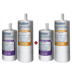 Kit Refil (Filtro) P635 e P655 para Purificador Latina Original - Kit com 2 Unidades Menor preço em Kit Refil (Filtro) P635 e P655 para Purificador Latina Original - Kit com 2 Unidades