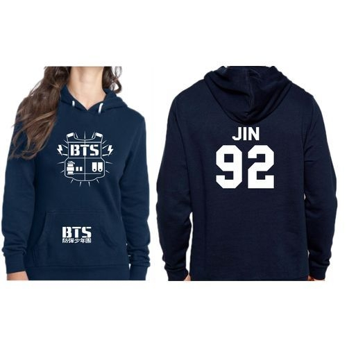 bts moletom com capuz with all names