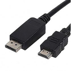 Cabo Displayport Para Hdmi 2m Blindado Cabo Dp Hdmi 2 Metros Menor preço em Cabo Displayport Para Hdmi 2m Blindado Cabo Dp Hdmi 2 Metros