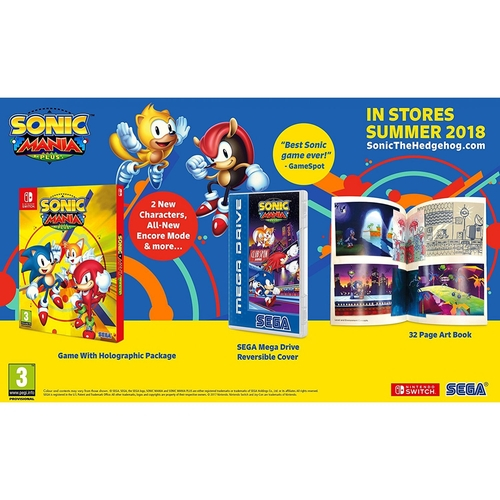 Sonic Mania Plus - Switch em Promoção na Americanas