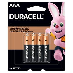 Duracell Duralock Pilha Alcalina AAA c/ 8 Menor preço em Duracell Duralock Pilha Alcalina AAA c/ 8