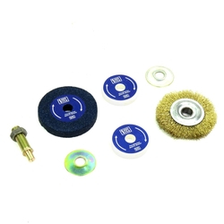 Kit Completo Afiador de Faca+Rebolo+Escova 1000 Kits M1 Cód.KITM-01 Menor preço em Kit Completo Afiador de Faca+Rebolo+Escova 1000 Kits M1 Cód.KITM-01