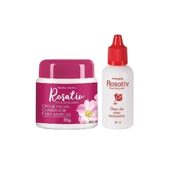 Kit Creme Clareador Para Marcas Com Óleo Rosa Mosqueta 55g + Óleo Rosa Mosqueta Rosativ Abelha Rainha 30ml Menor preço em Kit Creme Clareador Para Marcas Com Óleo Rosa Mosqueta 55g + Óleo Rosa Mosqueta Rosativ Abelha Rainha 30ml
