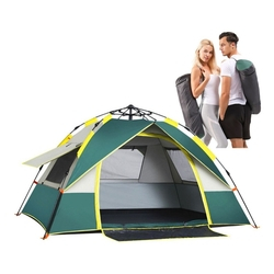 Barraca De Camping Acampamento Cabana Lona Impermeável De Proteção Solar 3/4 Pessoas Lugares, Montagem Em 3 Segundos Menor preço em Barraca De Camping Acampamento Cabana Lona Impermeável De Proteção Solar 3/4 Pessoas Lugares, Montagem Em 3 Segundos