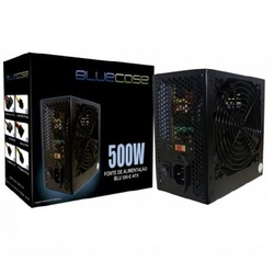 Fonte de Alimentação ATX BLU500-EATX 500W Box BlueCase com cabo é boa?