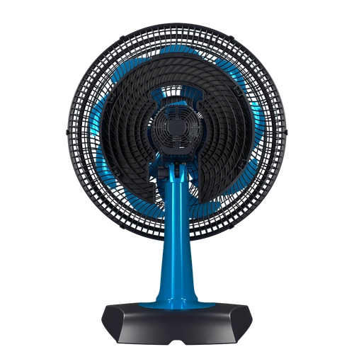 Ventilador de Mesa Mallory Air Care Revolution 3 Velocidades 40cm Preto/Azul - 127v - 4