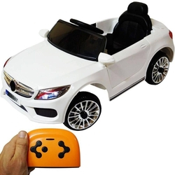 Mini carro elétrico Infantil 6v com controle Remoto-Branco é boa?