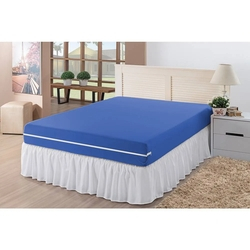 Capa De Colchão Decorale Malha Solteiro Azul Royal 1pc Menor preço em Capa De Colchão Decorale Malha Solteiro Azul Royal 1pc