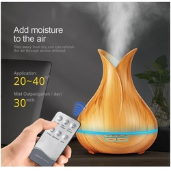 Aromatizador Difusor Umidificador Ultrassonico Kbaybo 400ML + Controle Remoto é boa?