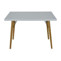 Aparador Retrô Apoio Balcão Mesa Pé Palito Madeira MDF Branco 78x100x50cm Menor preço em Aparador Retrô Apoio Balcão Mesa Pé Palito Madeira MDF Branco 78x100x50cm