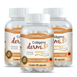 Colágeno DermUp Verisol - 3x 90 cápsulas - Maxinutri Menor preço em Colágeno DermUp Verisol - 3x 90 cápsulas - Maxinutri
