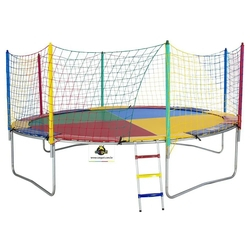 Cama Elástica 3,66 M / 3,70 M Canguri Quadricolor Nacional Menor preço em Cama Elástica 3,66 M / 3,70 M Canguri Quadricolor Nacional