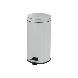 Lixeira Em Inox Com Pedal 30 Litros Cromada Menor preço em Lixeira Em Inox Com Pedal 30 Litros Cromada
