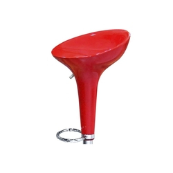 Banqueta de Bar ABS Com Pistão A Gás 68cm Vermelha E Cromada Menor preço em Banqueta de Bar ABS Com Pistão A Gás 68cm Vermelha E Cromada