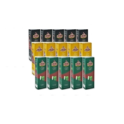Kit 150 Cápsulas de Café Roccaporena Compatível Com Nespresso - 15 Caixas Sortidas Menor preço em Kit 150 Cápsulas de Café Roccaporena Compatível Com Nespresso - 15 Caixas Sortidas