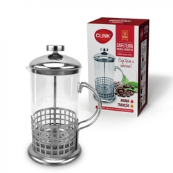 Cafeteira Prensa Francesa 350 Ml Inox Clink Menor preço em Cafeteira Prensa Francesa 350 Ml Inox Clink