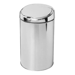Lixeira Automática Sensor Inox Polido 6 Lts Litros Redonda Menor preço em Lixeira Automática Sensor Inox Polido 6 Lts Litros Redonda