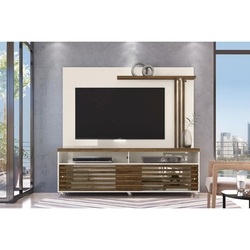 Rack Bancada com Painel Frizz - Off White/Savana - Madetec é boa?