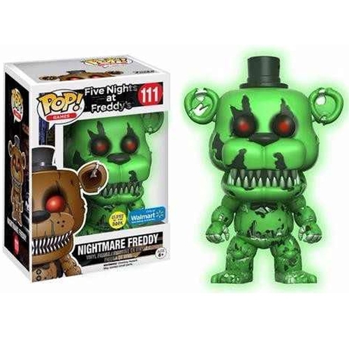 Funko Pop Nightmare Freddy #111 - Five Nights at Freddy's em Promoção na  Americanas