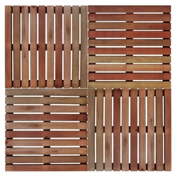 Kit Deck Modular 50cmx50cm com 12 Placas Madeira Eucalipto Isabela Revestimentos Bege é boa?