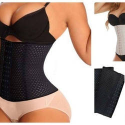 Cinta Elástica Modeladora com Furinhos 24 cm e 3 níveis de fechamento Menor preço em Cinta Elástica Modeladora com Furinhos 24 cm e 3 níveis de fechamento