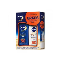 Kit Protetor Solar Nivea Sun Protect & Hidrata + Kids Sensitive é boa?