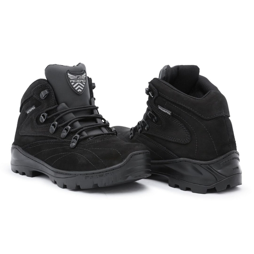 bota cano curto militar
